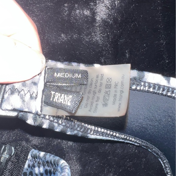 triangl snake print bikini top - Picture 4 of 8